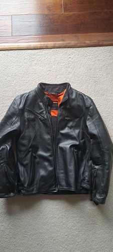 Mens spidi leather jacket - leather, in