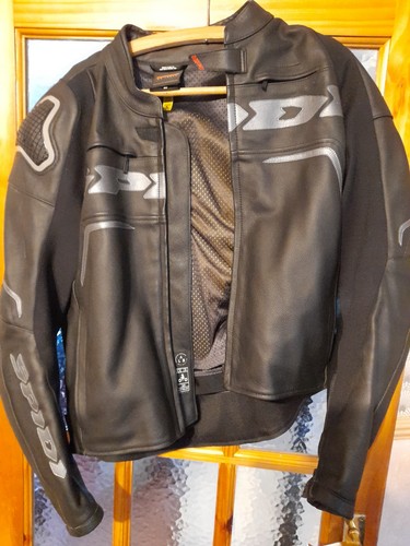 Spidi leather motorcycle - leather,