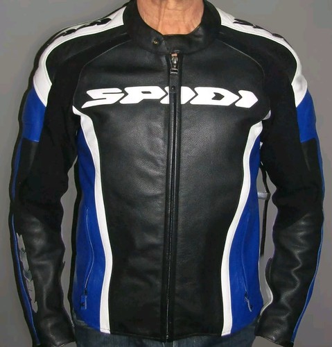 Leather jacket spidi track - jacket, on